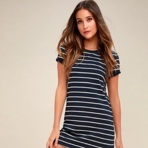 Lulu’s Striped T-Shirt Dress